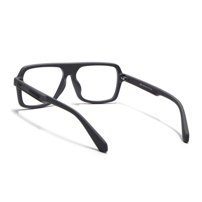 Eyejack Crossline Grey Wayfarer Eyeglasses for Men & Women (2904FCL2100-C2)