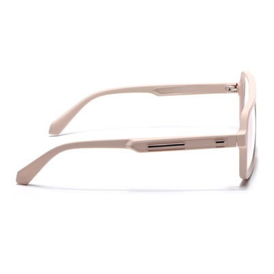 Eyejack Crossline Cream Wayfarer Eyeglasses for Men & Women (2904FCL2104-C6)