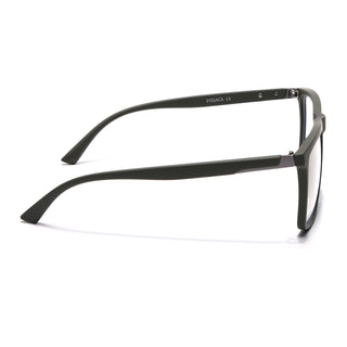 Eyejack Crossline Green Square Eyeglasses for Men & Women (2906FCL2115-C5)