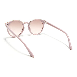 Eyejack Pink & Golden Cateye Sunglasses for Women (30101CL888)