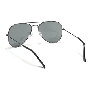 Eyejack Classic Grey Aviator Sunglasses for Men & Women (3025CL975)