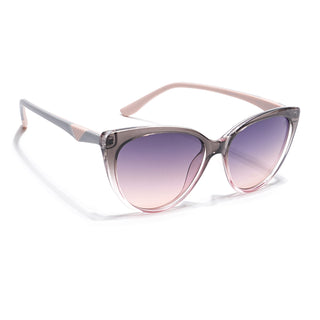 Eyejack Grey & Pink Cateye Sunglasses for Women (35004CL900)