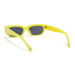 Eyejack Yellow Rectengle Sunglasses for Men & Women (3563CL983)