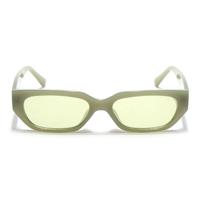 Eyejack Olive Rectangle Sunglasses for Men & Women (3563CL985)