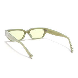 Eyejack Olive Rectengle Sunglasses for Men & Women (3563CL985)