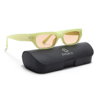 Eyejack Green Rectengle Sunglasses for Men & Women (3563CL986)