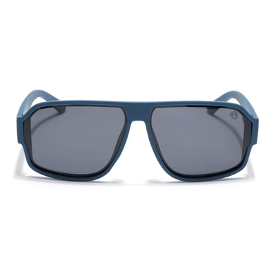 Eyejack Blue Wayfarer Polarized Sunglasses for Men & Women (3710PCL1204)