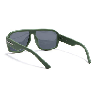 Eyejack Green Wayfarer Polarized Sunglasses for Men & Women (3710PCL1205)