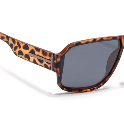 Eyejack Demi Brown Wayfarer Polarized Sunglasses for Men & Women (3710PCL1207)