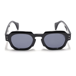 Eyejack Black Round Sunglasses for Men & Women (3717CL990)