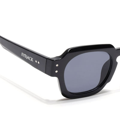 Milan - Black Round Sunglasses (3717CL990)