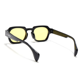 Eyejack Black Round Sunglasses for Men & Women (3717CL991)