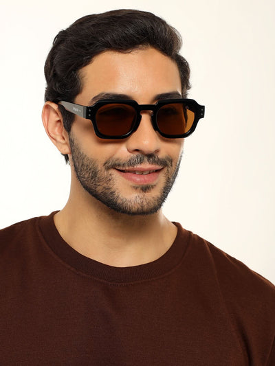 Milan - Black Round Sunglasses I Brown Lense (3717CL992)