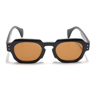 Milan - Black Round Sunglasses I Brown Lense (3717CL992)