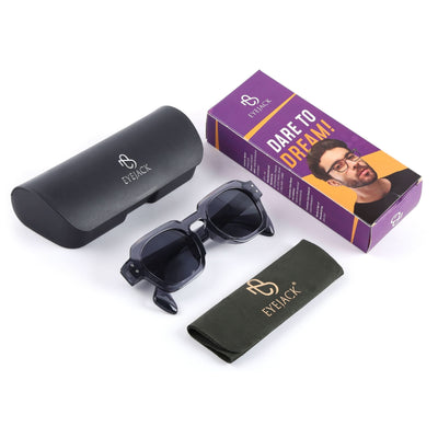 Milan - Grey Round Sunglasses (3717CL993)