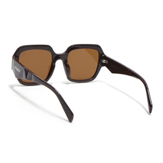 Eyejack Black Oversize Sunglasses for Women (3732CL995)