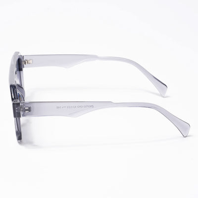 Eyejack Solar Square Sunglasses for Men & Women (Grey Lens | Grey Frame - 3753CL507-C2)