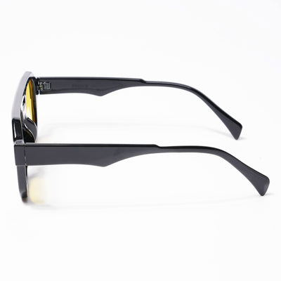 Solar - Yellow Lense I Shine Black Sunglasses - 3753CL508-C3