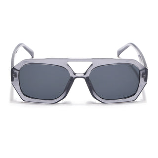 Eyejack Grey Wayfarer Sunglasses for Men & Women (3761CL1005)