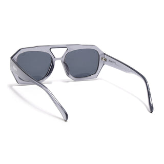 Eyejack Grey Wayfarer Sunglasses for Men & Women (3761CL1005)