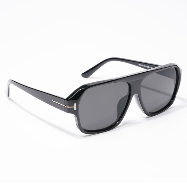 BEAM - Shine Black Square Sunglasses I 3793CL512-C1