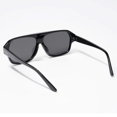 BEAM - Shine Black Square Sunglasses I 3793CL512-C1