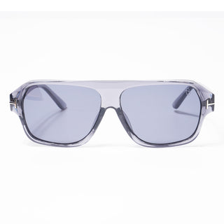 Eyejack Square Sunglasses for Men & Women (Grey Lens | Grey Frame - 3793CL513-C2)