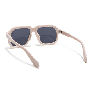 Eyejack White Aviator Sunglasses for Men & Women (3820CL1013)