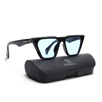 Eyejack Black Cateye Sunglasses for Women (3863CL1015)