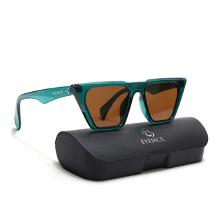 Eyejack Green Cateye Sunglasses for Women (3863CL1017)