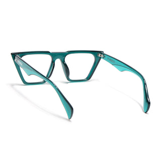 Eyejack Green Cateye Sunglasses for Women (3863CL1018)