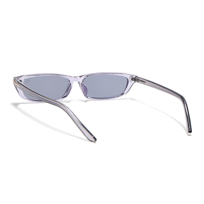 Eyejack Grey Rectangle Sunglasses for Women (3972CL1021)