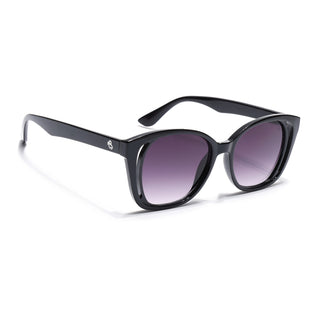 Eyejack Shine Black Round Sunglasses for Women (5082CL1218)