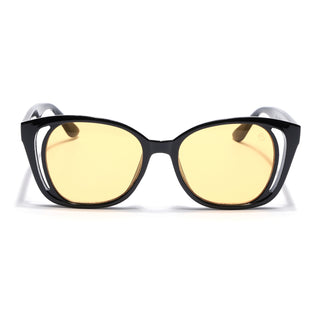 Eyejack Shine Black Round Sunglasses for Women (5082CL1219)