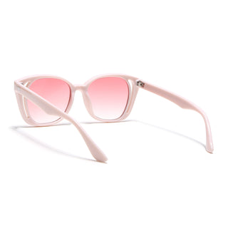 Eyejack Light Pink Round Sunglasses for Women (5082CL1226)