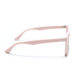 Eyejack Light Pink Round Sunglasses for Women (5082CL1226)