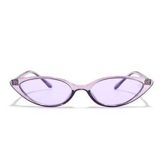 Eyejack Purple Cateye Sunglasses for Women (5083CL1236)