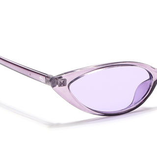 Eyejack Purple Cateye Sunglasses for Women (5083CL1236)