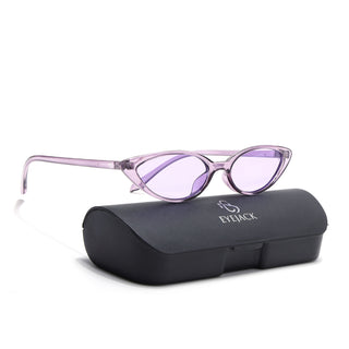 Eyejack Purple Cateye Sunglasses for Women (5083CL1236)