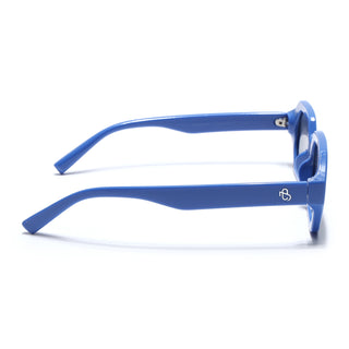 Eyejack Blue Square Sunglasses for Men & Women (5088CL1256)