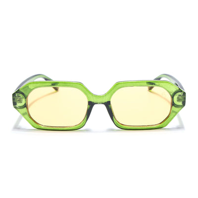 Eyejack Green Square Sunglasses for Men & Women (5088CL1258)