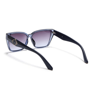 Eyejack Blue Cateye Sunglasses for Women (5447CL1198)