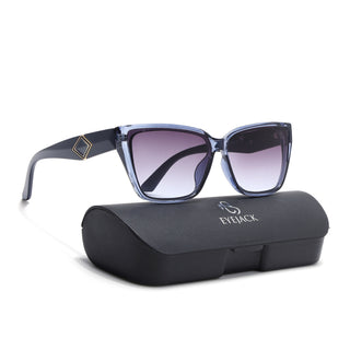 Eyejack Blue Cateye Sunglasses for Women (5447CL1198)