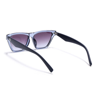 Eyejack Blue Cateye Sunglasses for Women (5501CL1288)