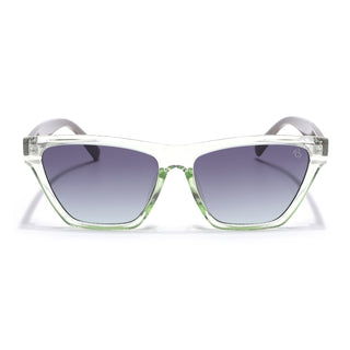 Eyejack Green Cateye Sunglasses for Women (5501CL1289)