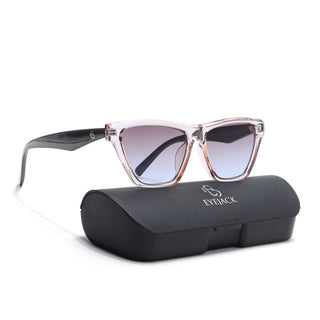 Eyejack Brown Cateye Sunglasses for Women (5501CL1291)