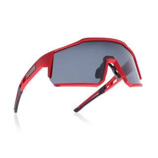 Eyejack Red Wrap Around Sunglasses for Men & Women (5542CL1295)