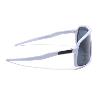 Eyejack White Wrap Around Sunglasses for Men & Women (5606CL1298)