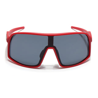 Eyejack Red Wrap Around Sunglasses for Men & Women (5606CL1300)