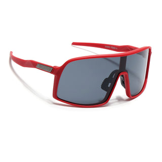 Eyejack Red Wrap Around Sunglasses for Men & Women (5606CL1300)